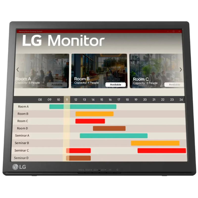 Monitor LG  Touch Screen, HD, IPS, PLUG&PLAY 17" 1280 x 1024n (17BR30T)