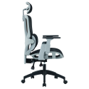 Silla Gamer Getttech Ergonomica, Malla, Soporte Lumbar, Negro/gris