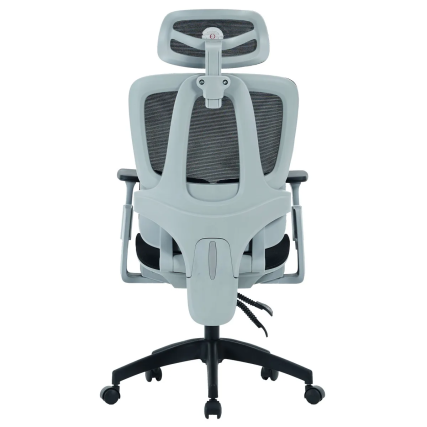 Silla Gamer Getttech Ergonomica, Malla, Soporte Lumbar, Negro/gris