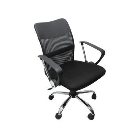 Silla Nextep Ejecutiva , altura ajustable y Reclinable, Base Giratoria (NE-650E)