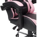 Silla Nexteo Falkor, Ergonómica Color Negro-Rosa (NE-461RS) Silla Nexteo Falkor, Ergonómica Color Negro-Rosa (NE-461RS)