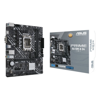 Tarjeta Madre Asus Prime H610M-K D4-CSM, MATX/2XDDR4/HDMI/D-SUB/LGA1700
