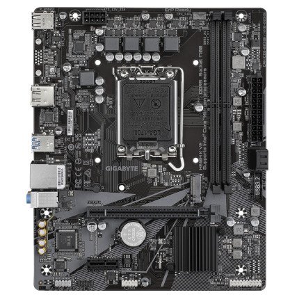 Tarjeta Madre Gigabyte H610M K V2 Micro-ATX LGA 1700 Intel , 128GB, DDR5, HDMI/DP
