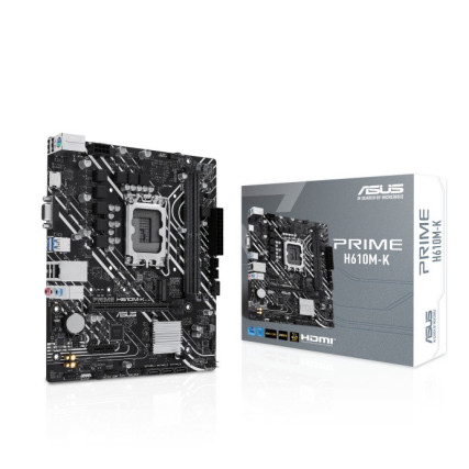 Tarjeta Madre Asus Prime - H610M-K, Micro-ATX, DDR5, HDMI, DP, LGA1700