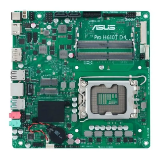 Tarjeta Madre Asus Pro H610T D4-CSM 1700, HDMI,DP (Requiere adaptador de Corriente 19V)
