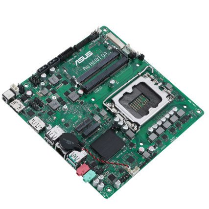 Tarjeta Madre Asus Pro H610T D4-CSM 1700, HDMI,DP (Requiere adaptador de Corriente 19V)