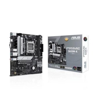Tarjeta Madre Asus Prime B650M-K AM5, DDR5, Micro-ATX, M.2, VGA, HDMI, PCIE 4