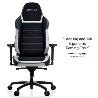 Silla Gamer Vertagear PL6800 X-Large Hygennx Black, White Edition (VG-PL6800SE_WT)