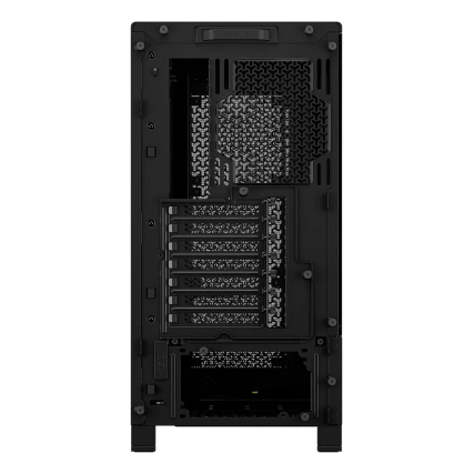Gabinete Corsair 4000D Frame, Negro Cristal Tempaldo Med-Torre Sin fuente (CC-9011290-WW)