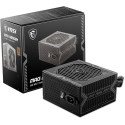 Fuente de Poder MSI  Mag A650BN, 650 Watts,  80 Plus Bronce, ATX, Negro