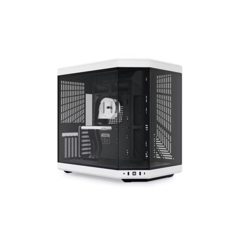 Gabinete Hyte Y70 Edicion Estandar Hyte, ATX, Negro Blanco Sin fuente (CS-HYTE-Y70-BW)