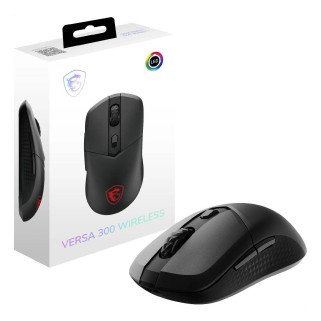 MSI Versa 300 Elite Wireless Gaming Mouse - Sensor óptico 26000 dpi, 1000 Hz, simétrico, interruptores