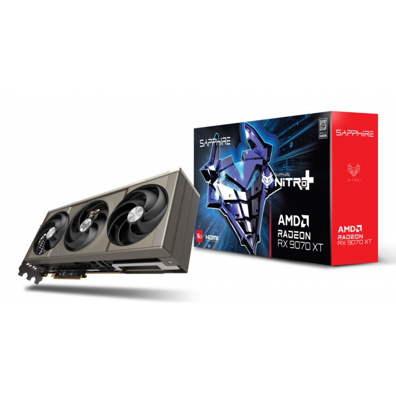 Tarjeta De Video Sapphire Nitro+ Radeon RX 9070 XT 16GB 256-bit GDDR6, PCI Express x16 5.0