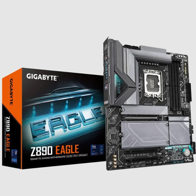 Tarjeta Madre Gigabyte Z890 Eagle Socket 1851 Ddr5 8800Mhz Displayport Atx Intel Compatible