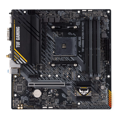 Tarjeta Madre Asus Tuf Gaming A520m-Plus Wifi Amd Compatible Ryzen Am4 Micro-ATX Ddr4 M.2 PCI-e 3.0