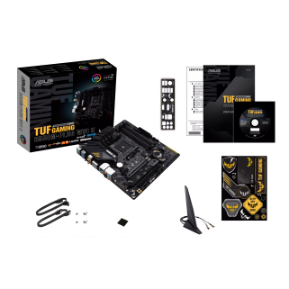 Tarjeta Madre Asus Tuf Gaming B550M-Plus Wifi II Socket Am4 Ddr4 Pcie 4.0 Micro Atx Amd Compatible