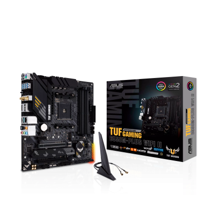 Tarjeta Madre Asus Tuf Gaming B550M-Plus Wifi II Socket Am4 Ddr4 Pcie 4.0 Micro Atx Amd Compatible