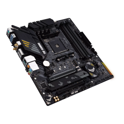 Tarjeta Madre Asus Tuf Gaming B550M-Plus Wifi II Socket Am4 Ddr4 Pcie 4.0 Micro Atx Amd Compatible