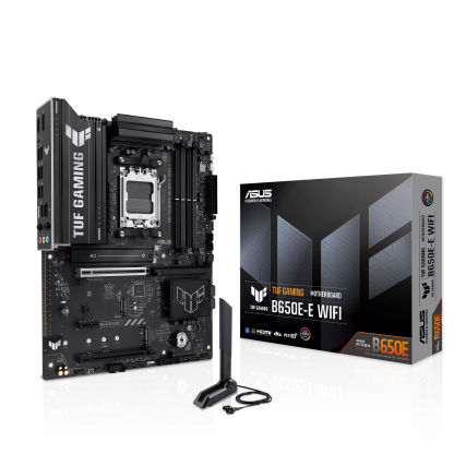 Tarjeta Madre Asus Tuf Gaming B650E-E Wifi Socket Am5 Ddr5 Pcie 5.0 Atx Amd Compatible