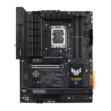Tarjeta Madre Asus Tuf Gaming B760-Plus Wifi Socket Lga1700 13A Ddr5 Pcie 5.0 Atx Intel Compatible