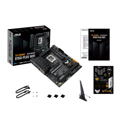 Tarjeta Madre Asus Tuf Gaming B760-Plus Wifi Socket Lga1700 13A Ddr5 Pcie 5.0 Atx Intel Compatible