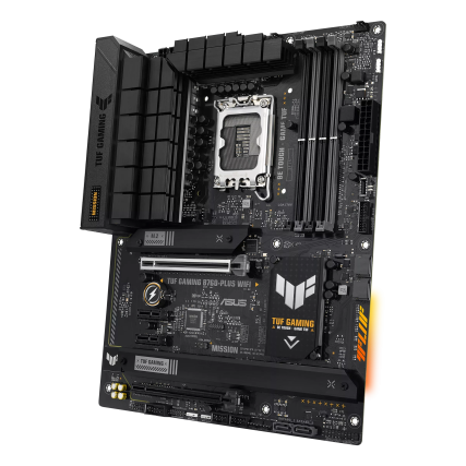 Tarjeta Madre Asus Tuf Gaming B760-Plus Wifi Socket Lga1700 13A Ddr5 Pcie 5.0 Atx Intel Compatible