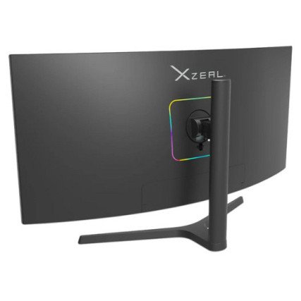 Monitor Gamer Curvo Xzeal Led 34 Pulgadas Ultra Wide Quad HD 3440 X 1440 Freesync 165Hz Hdmi Dp