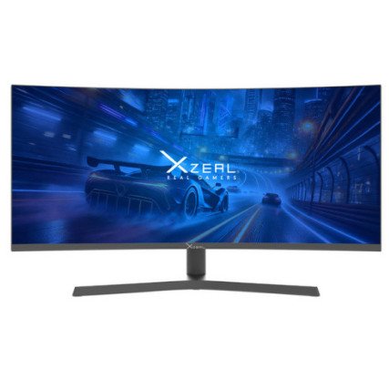Monitor Gamer Curvo Xzeal Led 34 Pulgadas Ultra Wide Quad HD 3440 X 1440 Freesync 165Hz Hdmi Dp