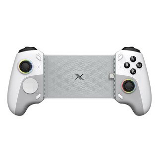 Gamepad Xzeal XZ-420 Tipo C Android 8.0 iOS 14 Xbox Apple 3DS RGB Blanco