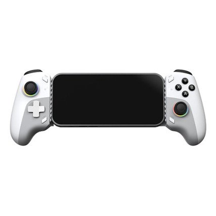 Gamepad Xzeal XZ-420 Tipo C Android 8.0 iOS 14 Xbox Apple 3DS RGB Blanco