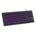 Teclado Gamer Xzeal Alambrico 87 Teclas LED, Negro XST-300