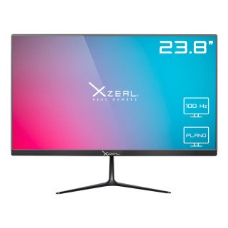 Monitor LED Xzeal 23.8",  1920 x 1080, Full HD, 100HZ, 5MS, Negro (XSPMG08B)