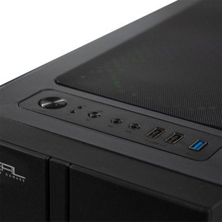 Gabinete Xzeal XZ120, ATX, Cristal, 3 Ventiladores, RGB, Sin fuente, Negro (XZCGB03B)