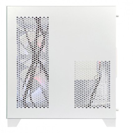 Gabinete Xzeal Panzer II Cubo CX12 Micro Atx Cristal 3 Ventiladores RGB Blanco