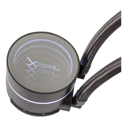 Enfriamiento Liquido Xzeal, Xz-409,  120 mm INTEL, AMD, Negro