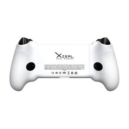Gamepad Xzeal XZ-420 Tipo C Android 8.0 iOS 14 Xbox Apple 3DS RGB Blanco