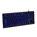 Teclado Gamer Xzeal Alambrico 87 Teclas LED, Negro XST-300