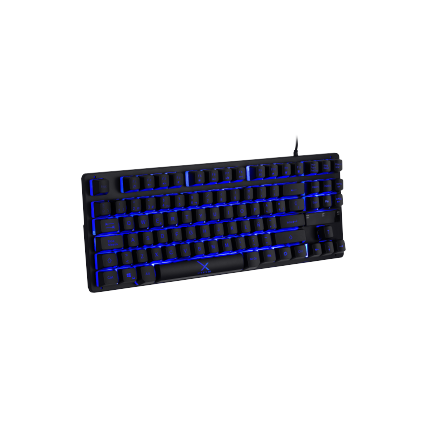 Teclado Gamer Xzeal Alambrico 87 Teclas LED, Negro XST-300