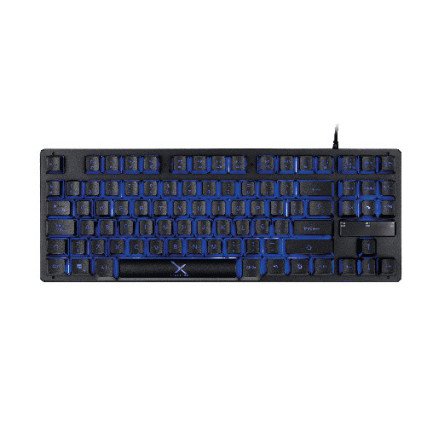Teclado Gamer Xzeal Alambrico 87 Teclas LED, Negro XST-300
