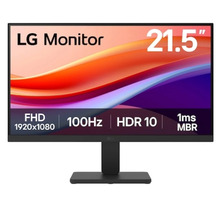 Monitor Flat Lg 22u401a B Led 21.5" Full Hd 100hz Hdmi Negro
