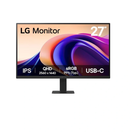 Monitor Flat Lg 27" 27u631a-B Qhd Lcd 100hz Hdmi Negro