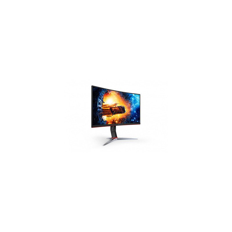 Monitor Curvo AOC C24G2 LED 23.6", 1920 x 1080 Full HD, FreeSync, 165Hz, HDMI, DisplayPort, Negro