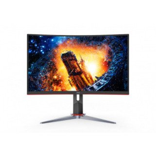 Monitor Curvo AOC C24G2 LED 23.6", 1920 x 1080 Full HD, FreeSync, 165Hz, HDMI, DisplayPort, Negro