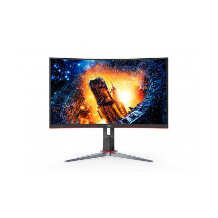 Monitor Curvo AOC C24G2 LED 23.6", 1920x1080 Full HD, FreeSync, 165Hz, HDMI, DisplayPort, Negro