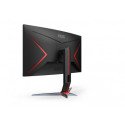 Monitor Curvo AOC C24G2 LED 23.6", 1920 x 1080 Full HD, FreeSync, 165Hz, HDMI, DisplayPort, Negro