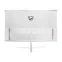 Monitor Gamer Curvo Balam Rush Andromeda LED 27", 1920 x 1080, G Sync, Freesync, 180HZ, HDMI, Displayport, Blanco