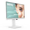 Monitor FLAT BENQ, GW2486TC, LED 23.8", Full HD, 100HZ, HDMI, Display Port, Bocinas integradas, Blanco