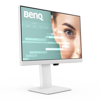 Monitor FLAT BENQ, GW2486TC, LED 23.8", Full HD, 100HZ, HDMI, Display Port, Bocinas integradas, Blanco