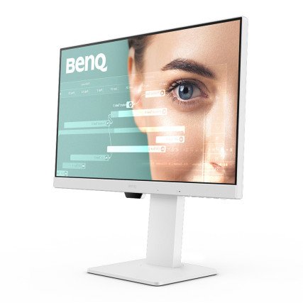 Monitor FLAT BENQ, GW2486TC, LED 23.8", Full HD, 100HZ, HDMI, Display Port, Bocinas integradas, Blanco