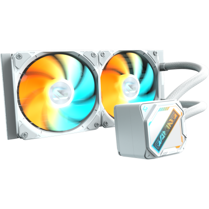 Enfriamiento Liquido Gigabyte Gaming  240 ICE 240mm, 2200RPM, Blanco